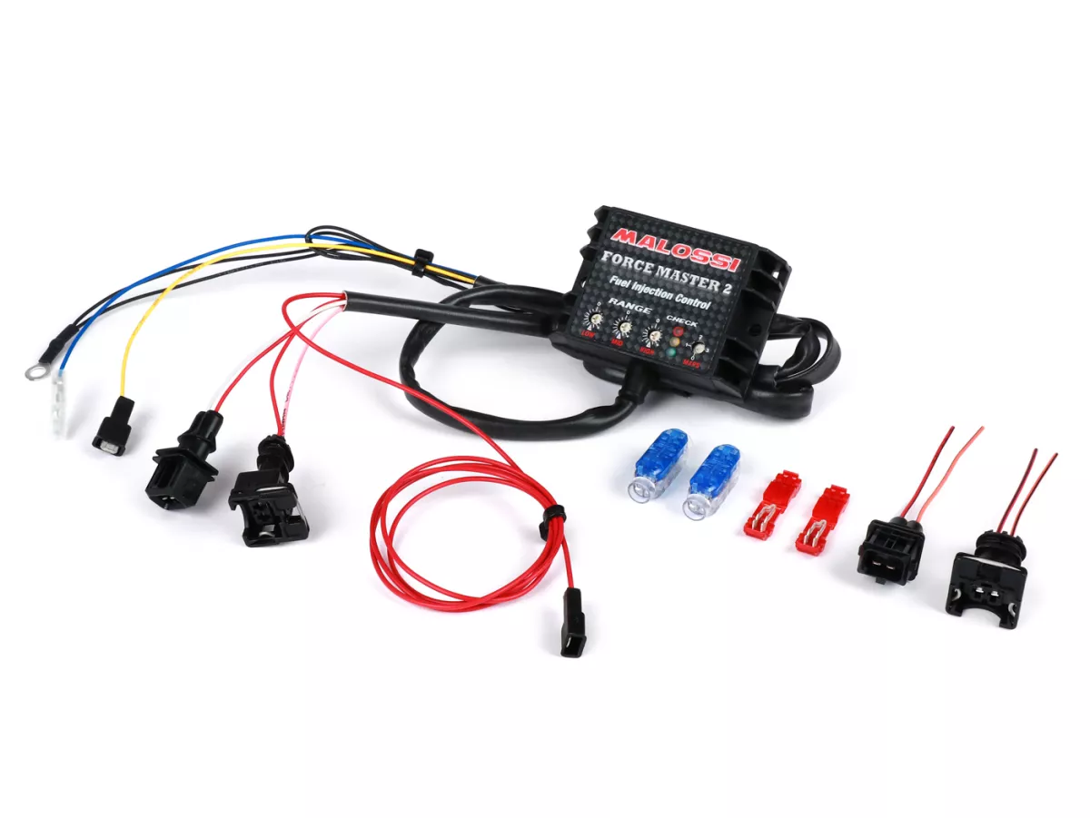 Control device fuel injection -MALOSSI Forcemaster 2- Vespa Sprint IGET 125-150 Euro 4, Primavera IGET 125-150 Euro 4, Piaggio Liberty IGET 125-150 Euro 4