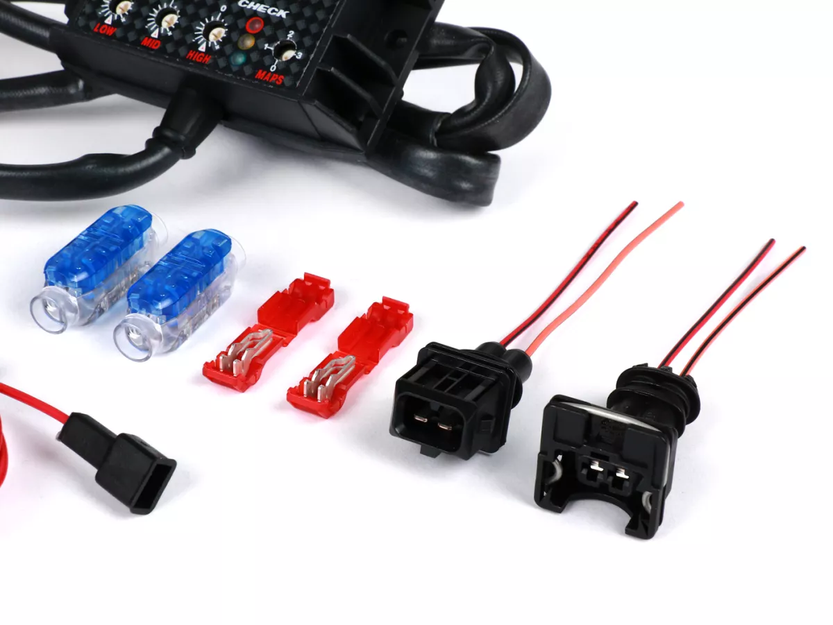 Control device fuel injection -MALOSSI Forcemaster 2- Vespa Sprint IGET 125-150 Euro 4, Primavera IGET 125-150 Euro 4, Piaggio Liberty IGET 125-150 Euro 4