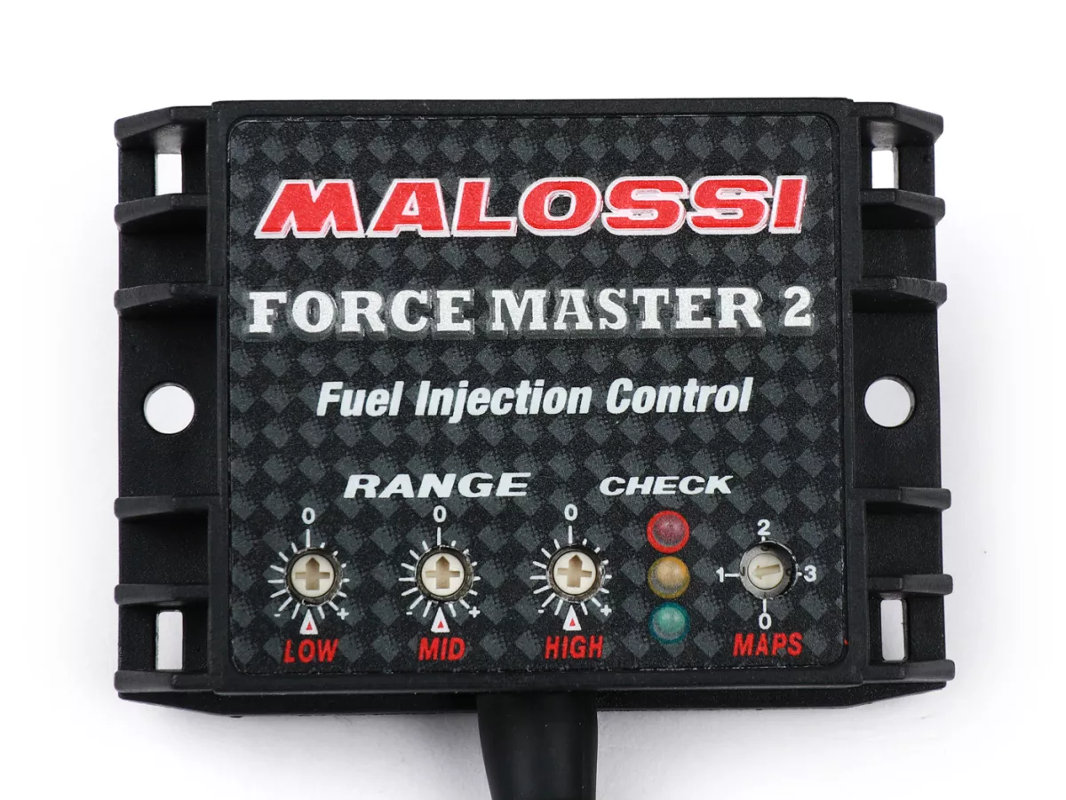 Control device fuel injection -MALOSSI Forcemaster 2- Vespa Sprint IGET 125-150 Euro 4, Primavera IGET 125-150 Euro 4, Piaggio Liberty IGET 125-150 Euro 4
