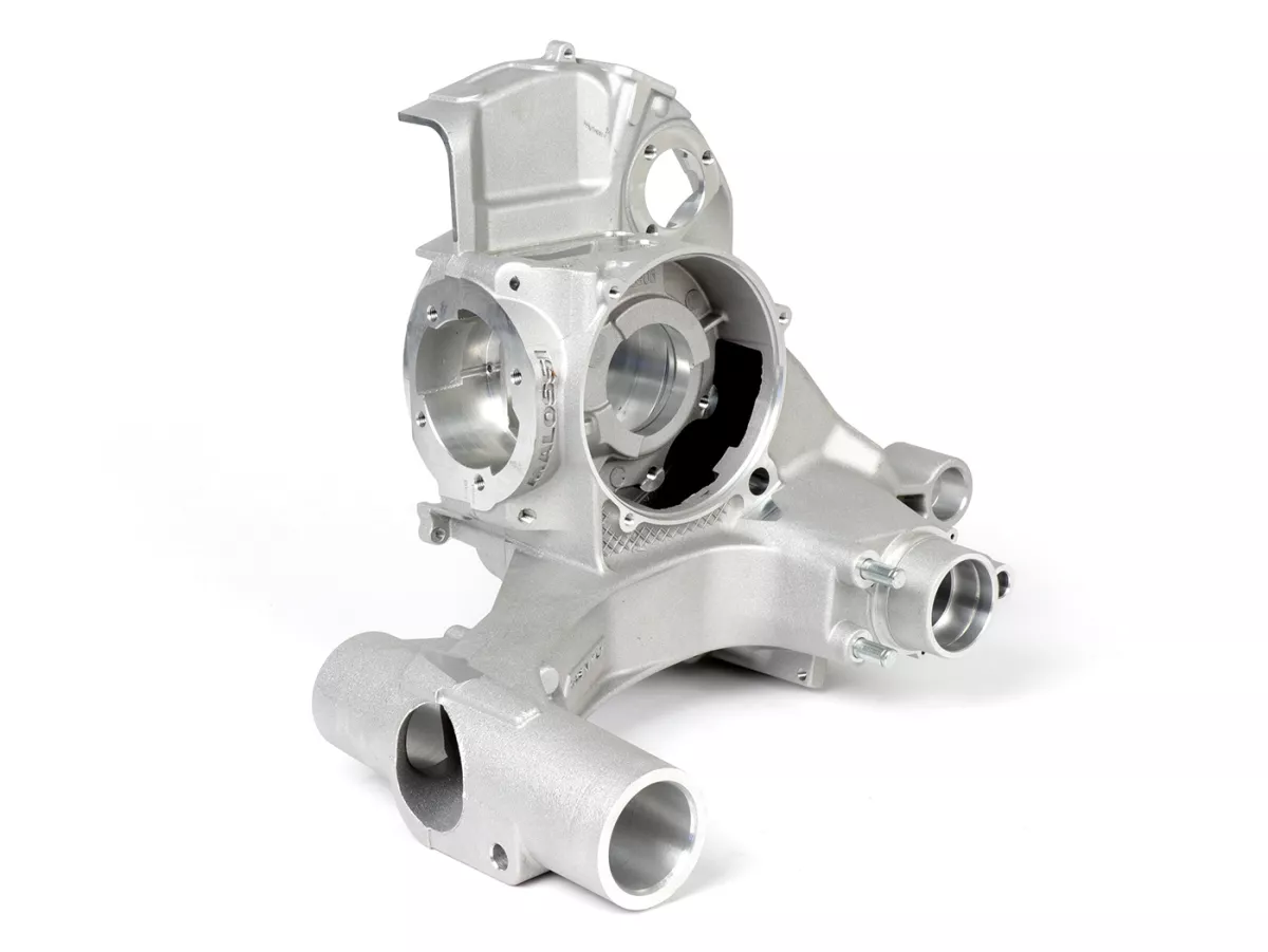Cárter motor -MALOSSI VR-One, admisión por láminas (SOLO cárter motor, sin colector de admisión, sin bloque de láminas, sin cojinetes, sin silentblocs) - Vespa PX200 Elestart