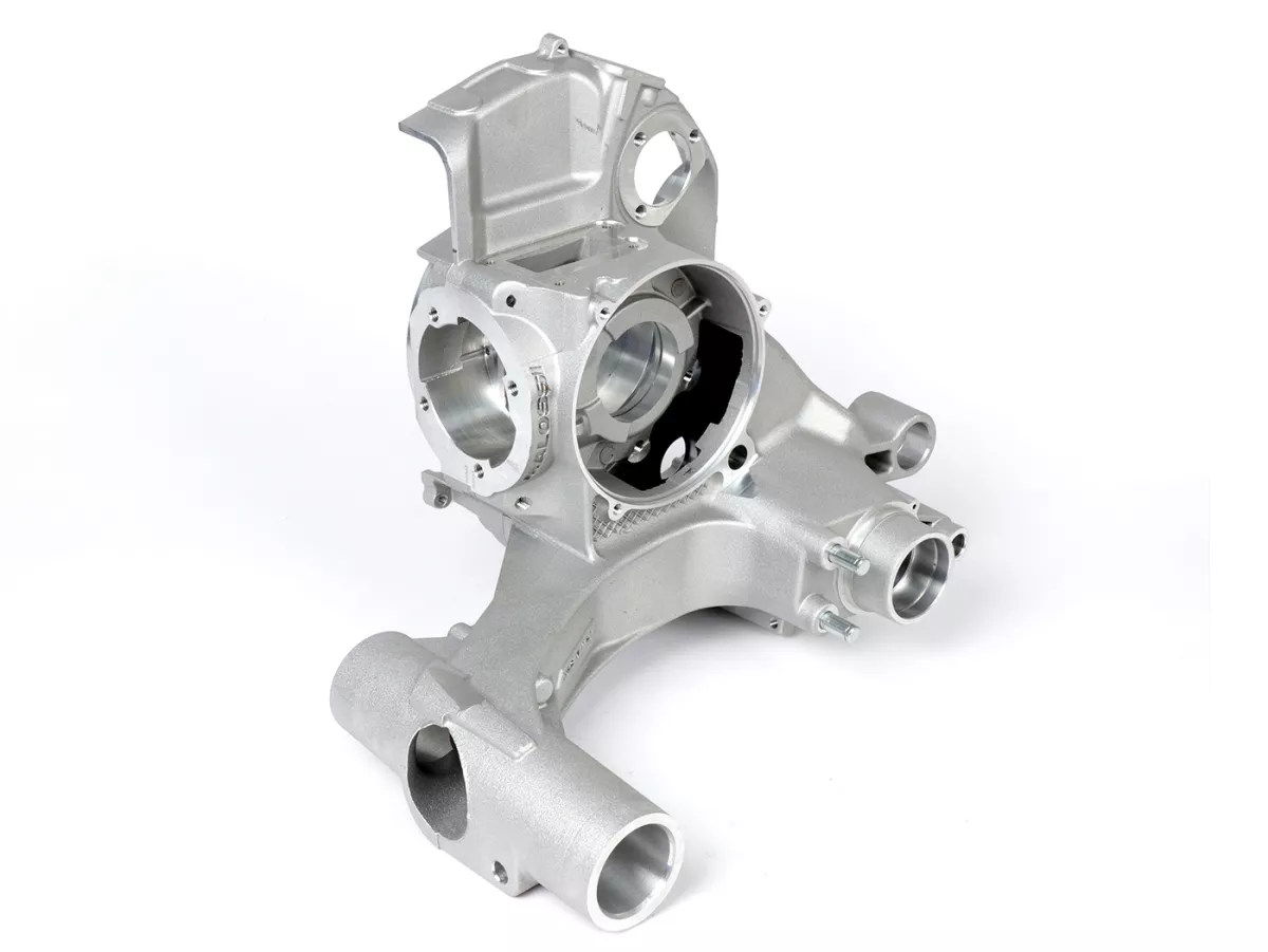 Cárter motor -MALOSSI VR-One, admisión por láminas (SOLO cárter motor, sin colector de admisión, sin bloque de láminas, sin cojinetes, sin silentblocs) - Vespa PX200 Elestart