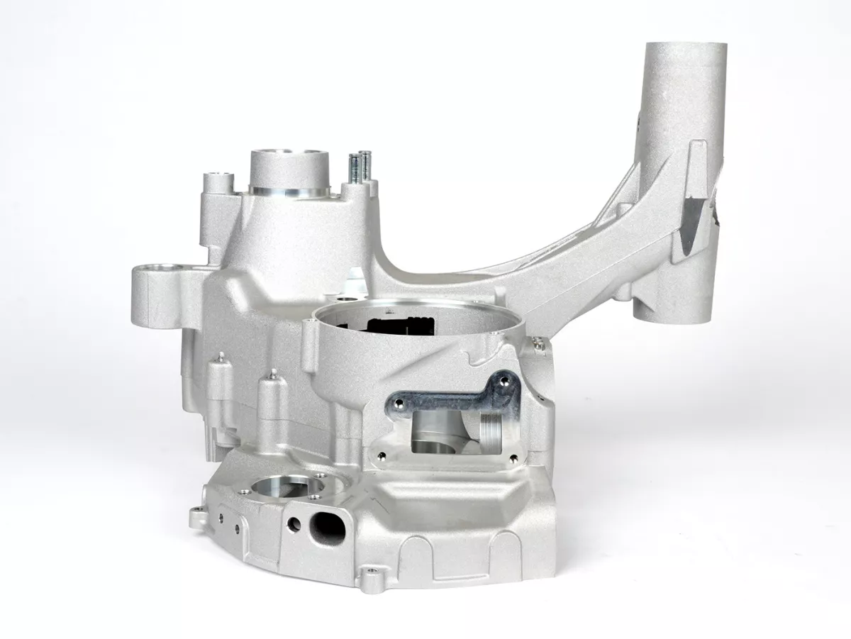 Cárter motor -MALOSSI VR-One, admisión por láminas (SOLO cárter motor, sin colector de admisión, sin bloque de láminas, sin cojinetes, sin silentblocs) - Vespa PX200 Elestart