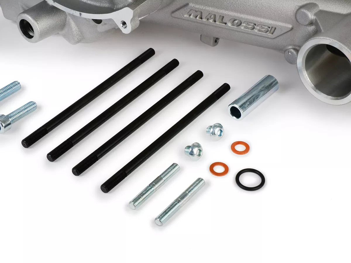 Engine casing -MALOSSI V-One, rotary valve- Vespa PX80, PX125, PX150, LML Star/Stella 125/150 Elestart