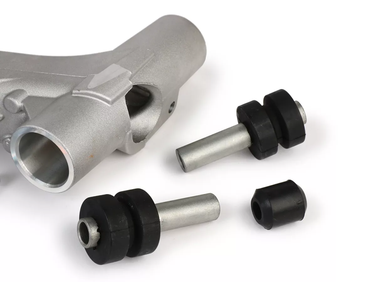 Engine casing -MALOSSI V-One, rotary valve- Vespa PX80, PX125, PX150, LML Star/Stella 125/150 Elestart