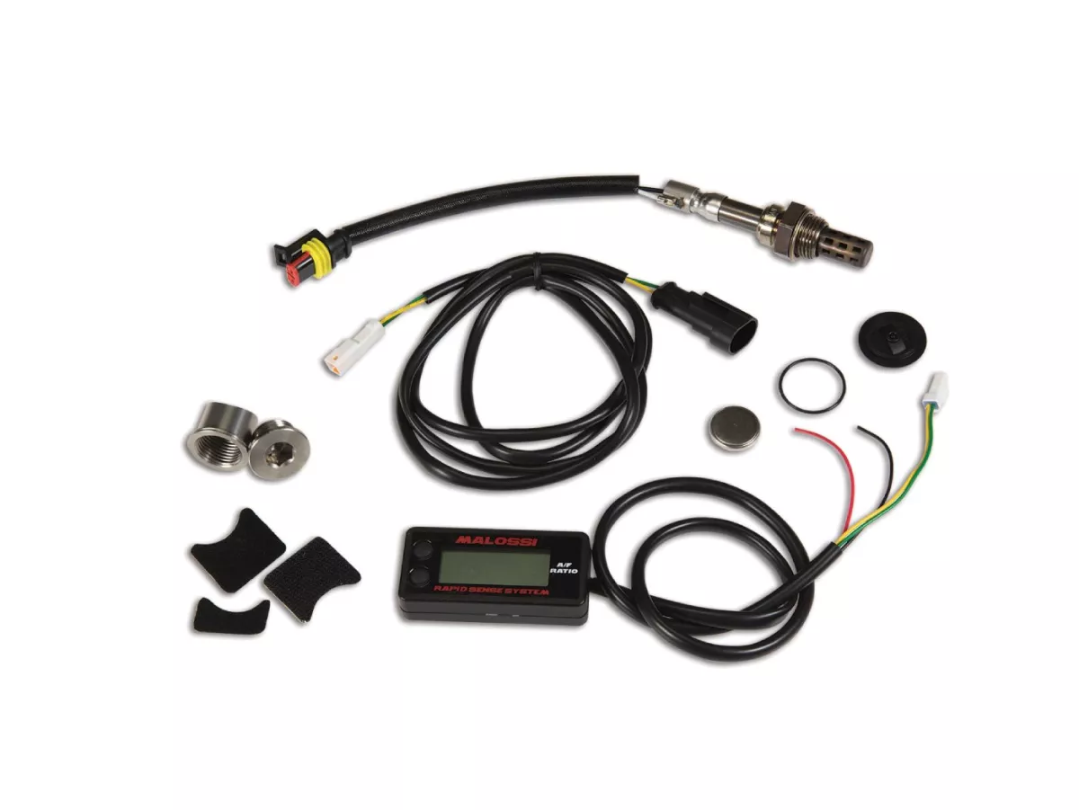 Lambda kit -MALOSSI- Ø 18mm - 4-stroke - Rapid Sense System