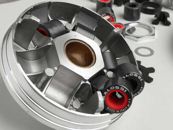 Variator-Kit -MALOSSI Overrange- Minarelli 50 cc (type MA, MY, CW)