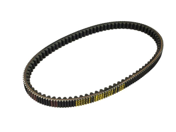V-belt -MALOSSI Aramid (955x22,6mm)- Piaggio 250-300cc Quasar/HPE (long casing) - replaces M6112855 - Beverly250/300, Carnaby250, Carnaby Cruiser 300, Derbi Rambla 250/300, Aprilia Sport City Cube 250/300, Scarabeo 250/300