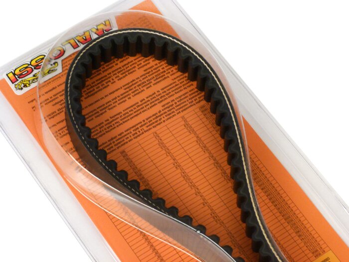 Cinghia trapezoidale -MALOSSI Aramide (918x22mm)- HONDA 125-150 @, Dylan, Pantheon, PS,SH, SH Scoopy, SH I, S-Wing, KEEWAY 125-150 Outlook, BENELLI 150 Caffè Nero - sostituisce M6112788