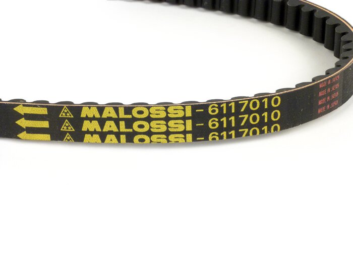 V-rem -MALOSSI Aramid (745x16,6mm)- Minarelli 50 ccm långt hus