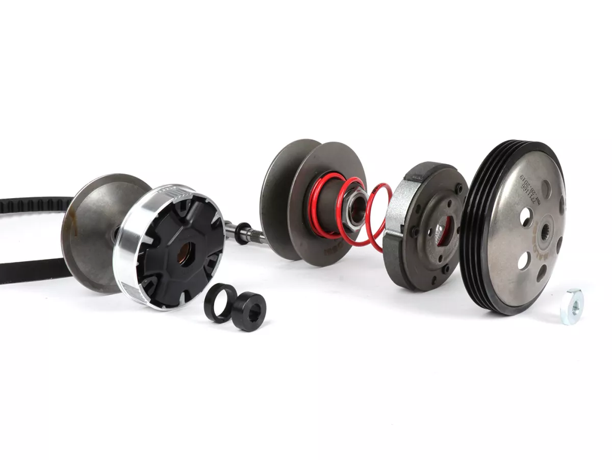 Variomatic-kit (overschrijfset) -MALOSSI- Piaggio, Bravo, Si -110mm convertorschijven-