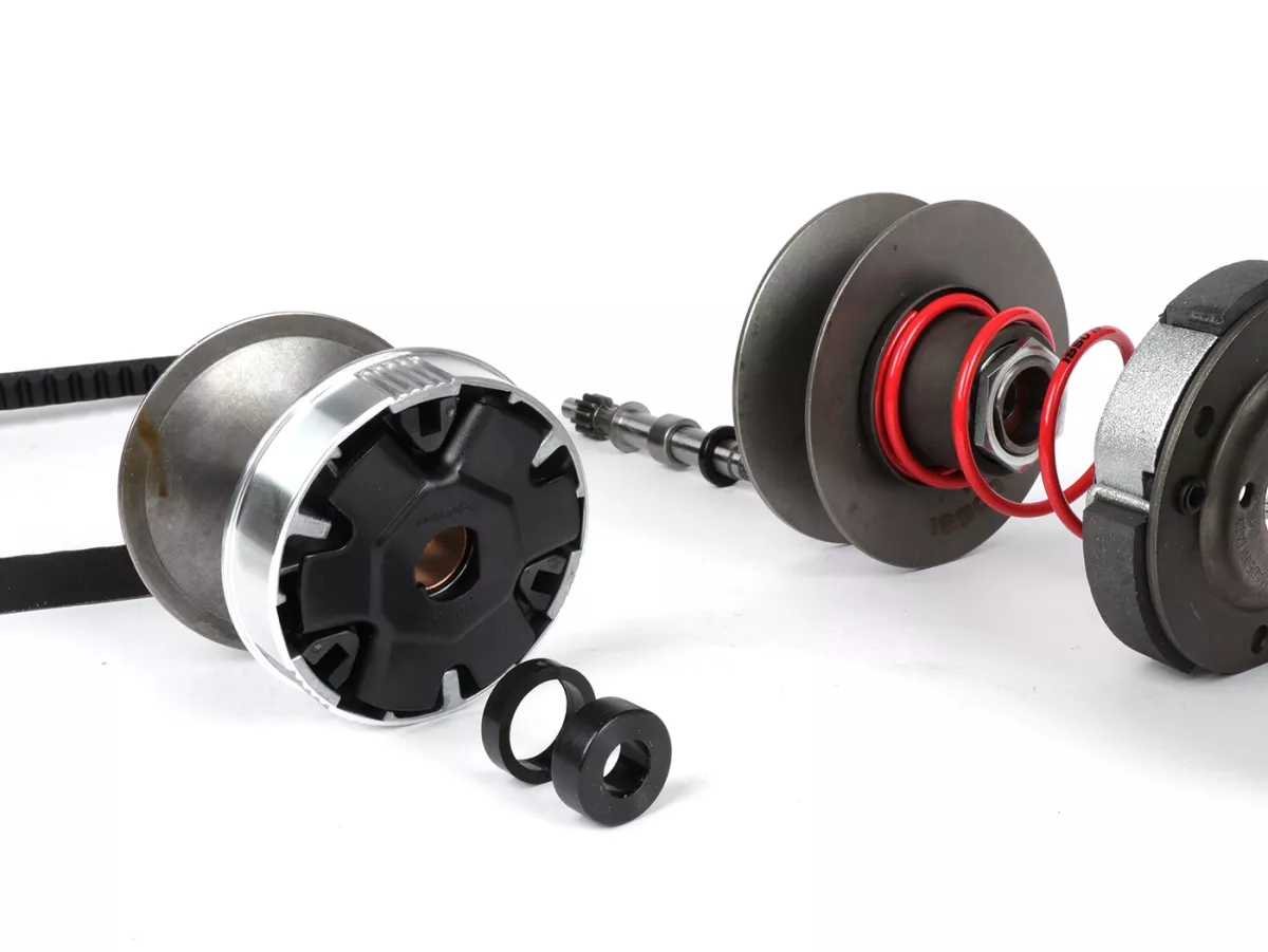 Variomatic-kit (overschrijfset) -MALOSSI- Piaggio, Bravo, Si -110mm convertorschijven-