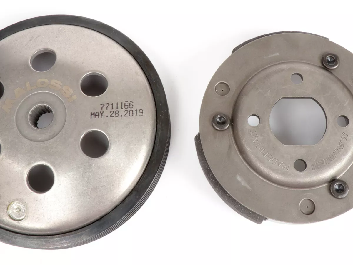 Variomatic-kit (overschrijfset) -MALOSSI- Piaggio, Bravo, Si -110mm convertorschijven-