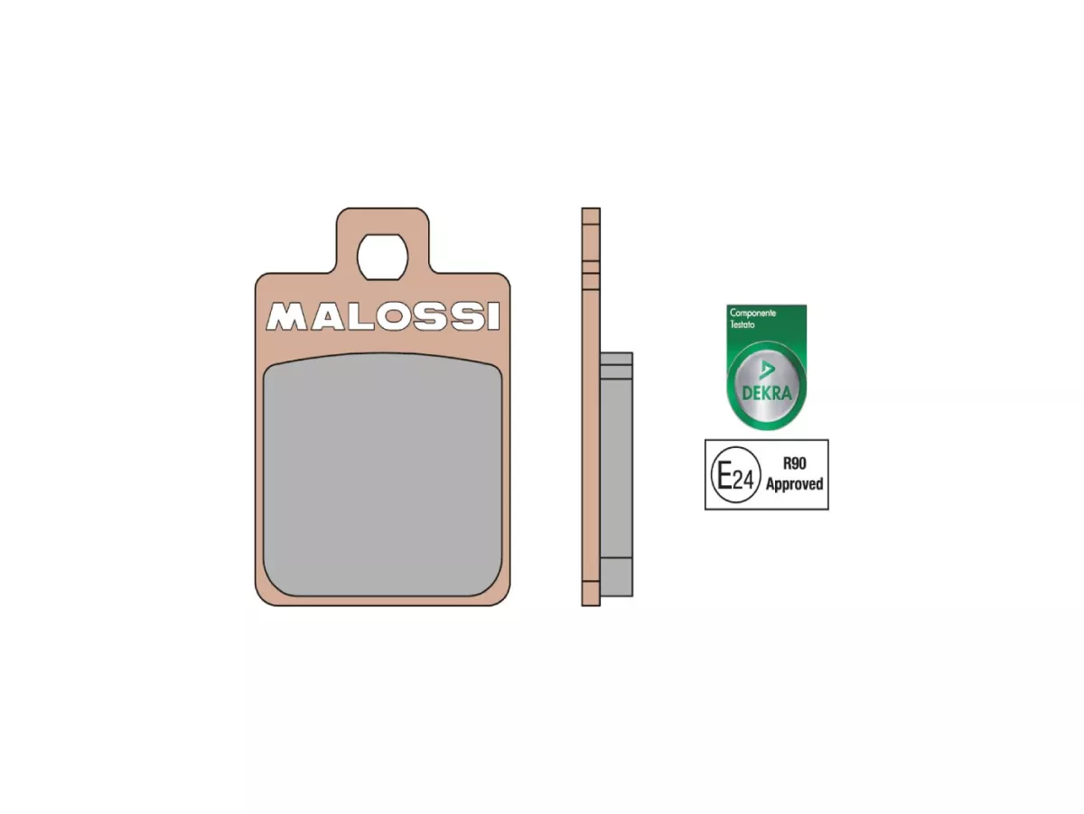 Remblokken -MALOSSI MHR 35,6x49mm- Hengtong - Vespa PX (2011-2017) - Vespa PX125/150 (ZAPM741, ZAPM742, 2011-), S50-150 (ZAPC389, ZAPC381, ZAPC386, ZAPM444, ZAPM682, ZAPM44302), ET4 50 (ZAPC260), LX50-125 (ZAPC384, ZAPC381, ZAPC387, ZAPC383, ZAPM441, ZAP