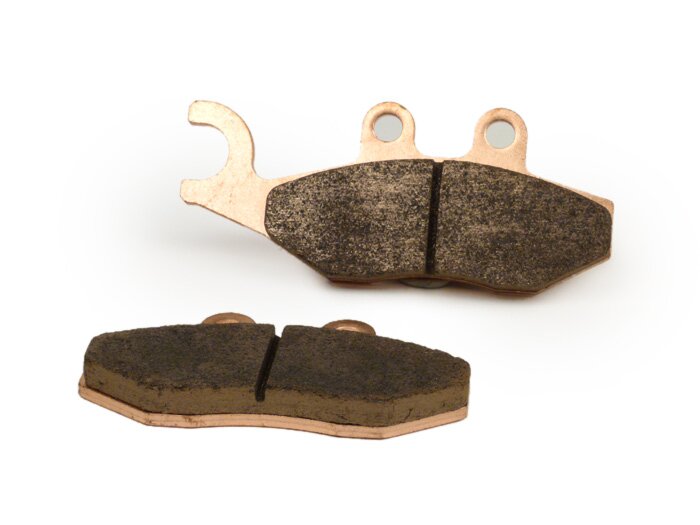Brake pads -MALOSSI MHR Synt 76.8x41.8/96.9x41.2mm- Heng Tong (Ø12mm) - GTS300 HPE, Supertech, Supersport, Super Racing Sixties, Super Notte, Yacht Club, Touring, Super, GTV300 Sei Giorni, GT, GTL, GTS, Runner FX/FXR/VX/VXR 125-180-200, SP50, Fuoco 500, N