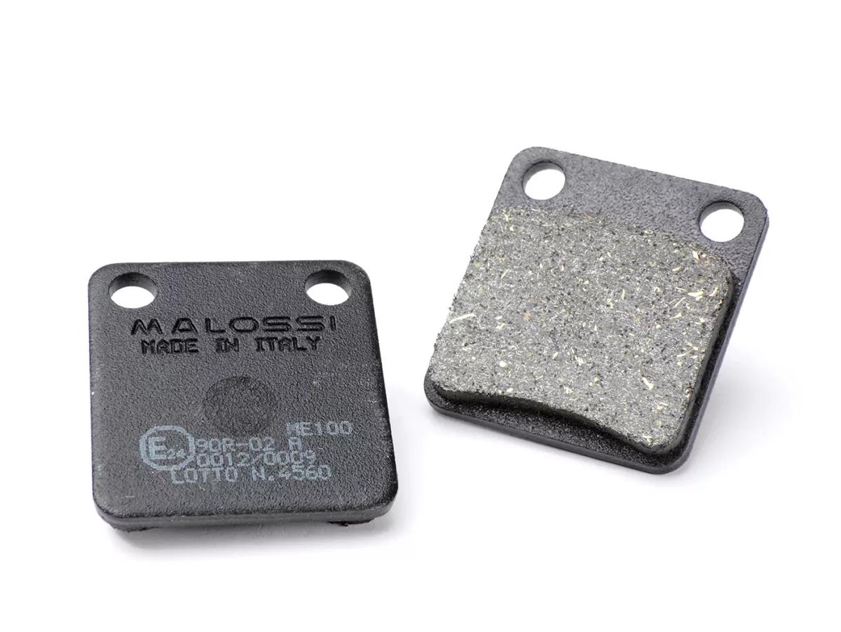 Pastiglie freno -MALOSSI- Sport - omologate - 40,9x42,7mm - DAELIM S-Five, E-Five, Message, Cordi, Tapo, SYM Orbit, Super Fancy, CAGIVA City, HONDA Dio, Silverwing 400, Silverwing 600