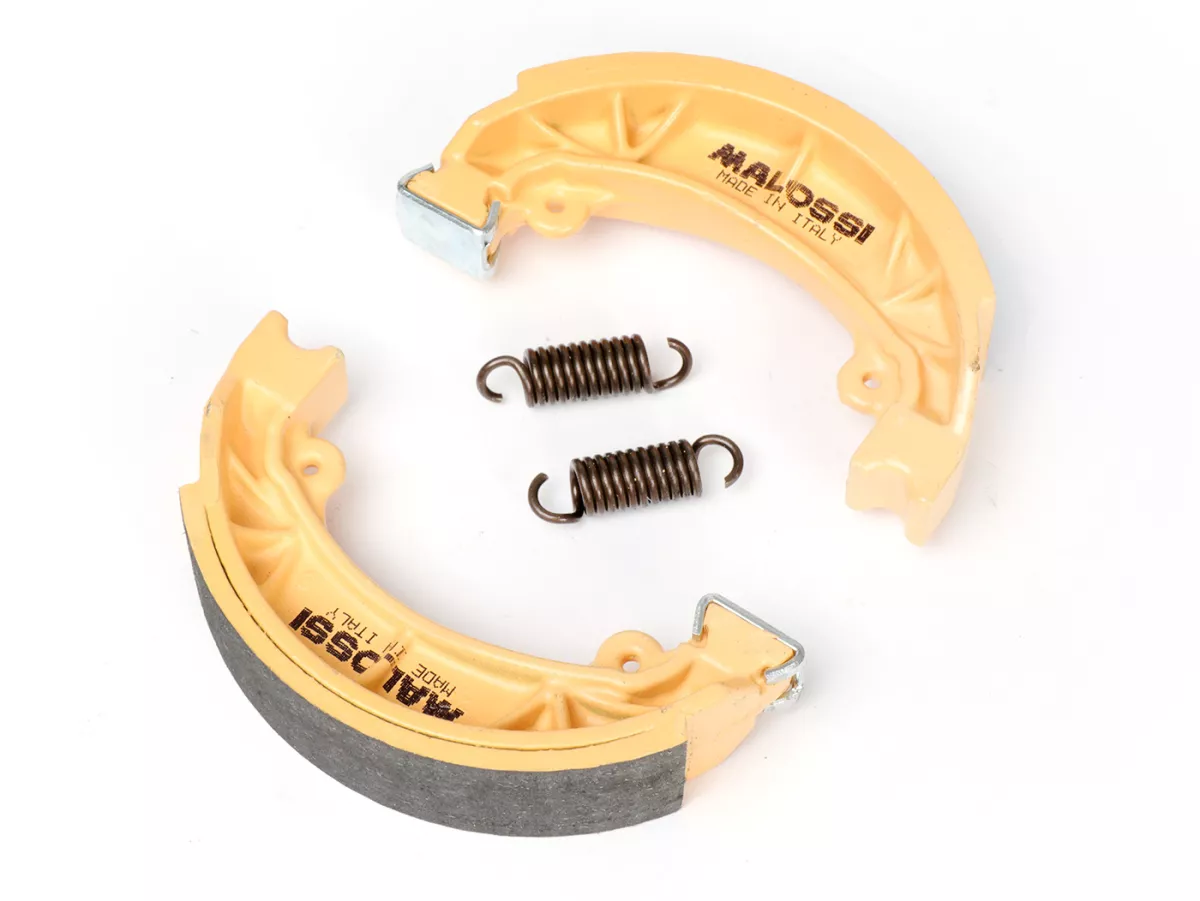 Ganasce freno BRAKE POWER -MALOSSI- Ø=110x25mm - PEUGEOT Speedfight, Ludix, Django, Tweet, TKR, Vivacity, Elyseo, Kisbee, MALAGUTI F10, F12, F15, Centro, Ciak, Yesterday, APRILIA Amico, Rally, Gulliver, SR50, Scarabeo, Sportcity, Sonic