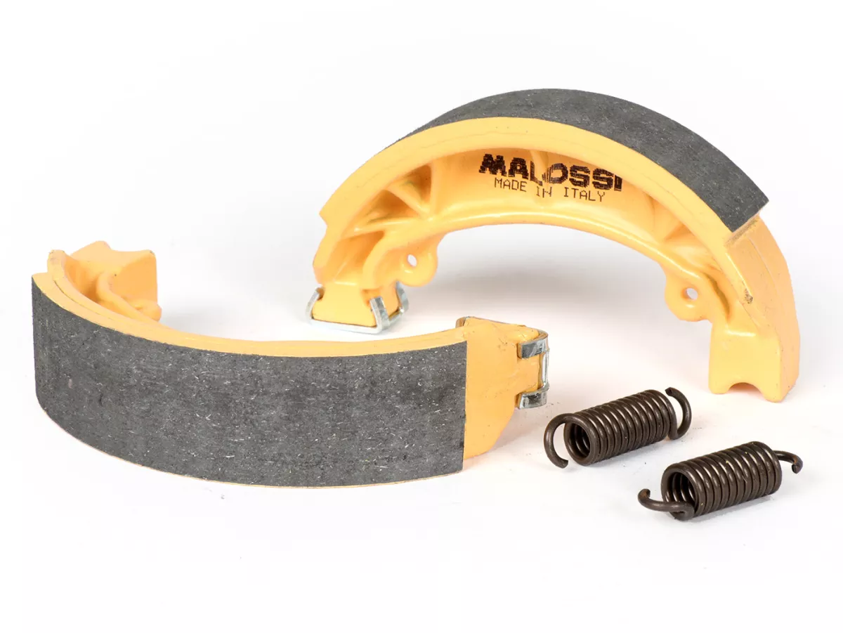 Ganasce freno BRAKE POWER -MALOSSI- Ø=110x25mm - PEUGEOT Speedfight, Ludix, Django, Tweet, TKR, Vivacity, Elyseo, Kisbee, MALAGUTI F10, F12, F15, Centro, Ciak, Yesterday, APRILIA Amico, Rally, Gulliver, SR50, Scarabeo, Sportcity, Sonic