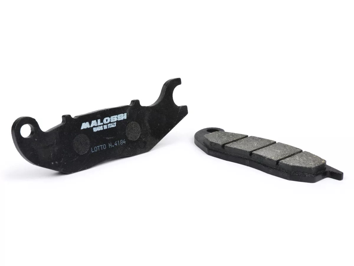 Bromsbelägg -MALOSSI 111,2x36,2/98,0x32,6mm- VESPA GTS 125-300 (2022-), PIAGGIO Liberty 50-150, Medley 125-150