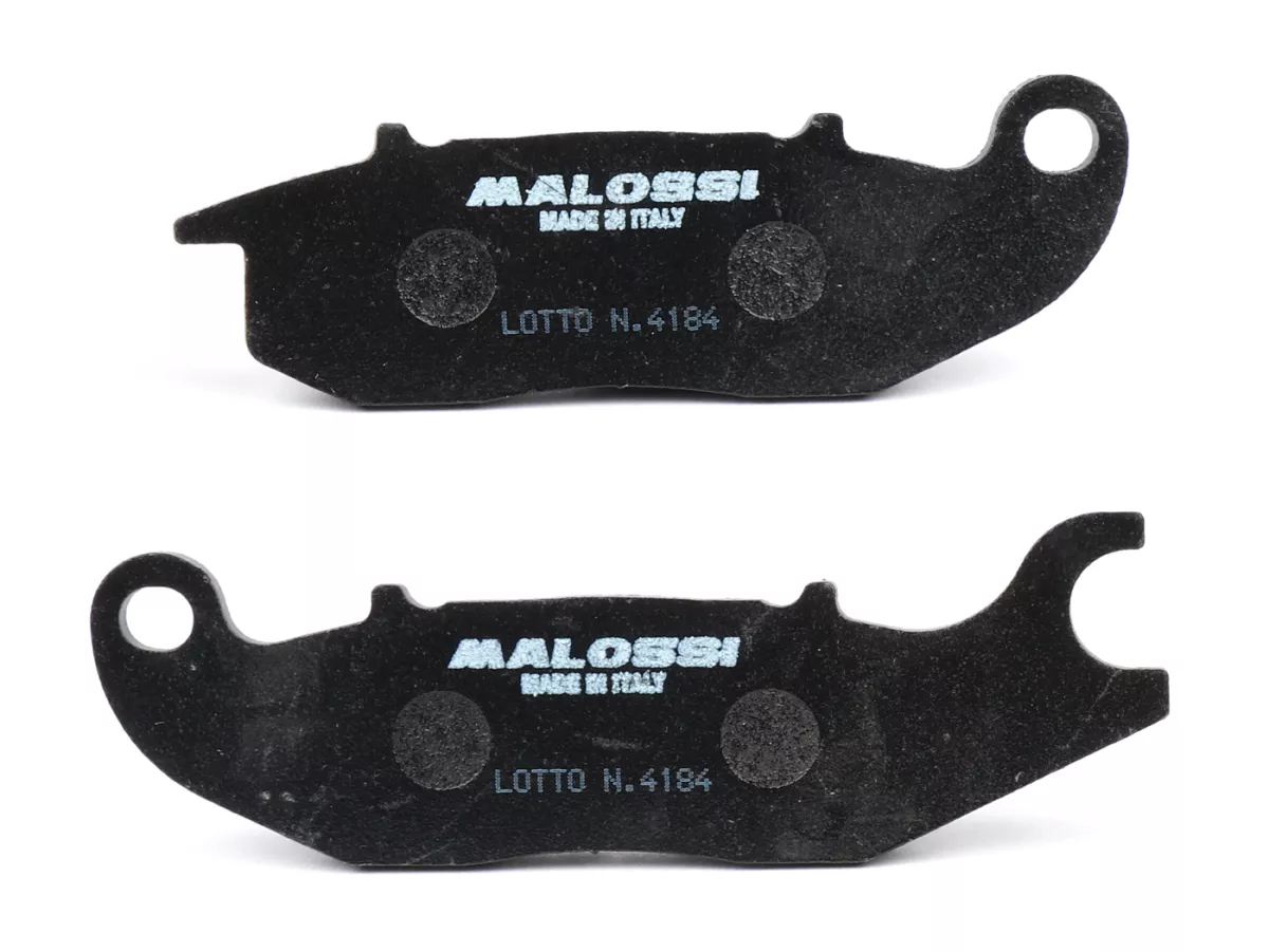 Bromsbelägg -MALOSSI 111,2x36,2/98,0x32,6mm- VESPA GTS 125-300 (2022-), PIAGGIO Liberty 50-150, Medley 125-150