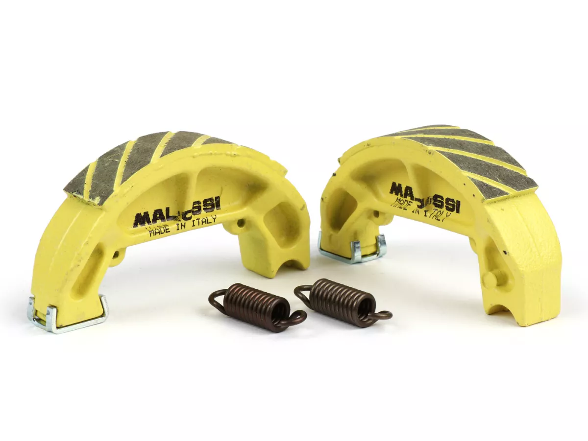 Sepatu rem BRAKE POWER -MALOSSI- Ø = 100x20mm, dengan alur- PIAGGIO TPH 50, NRG MC2 50, NRG 50, NTT 50, Sfera 50 RST, Sfera 80, Zip 50, GILERA Badai 50, Easy Moving 50
