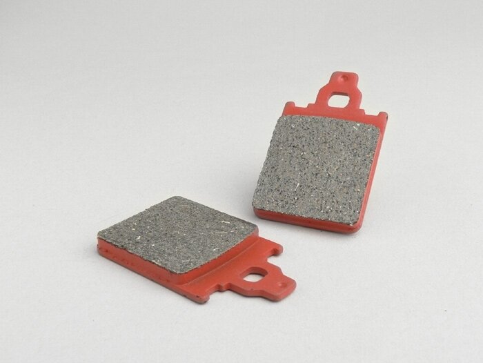 Brake pads -MALOSSI MHR 31.8x51.2mm- Grimeca - Vespa PX Disc (1998-2010), LML Star, Stella, Grimeca Classic/NT, SKR125, SKR150 1993-1997 (f), Quartz 50cc 1992 (f), PIAGGIO Free 50cc 1996 (f),  ITALJET Formula AC 50cc 1995 (f) 50cc 1998 (r), Quartz 50cc 19