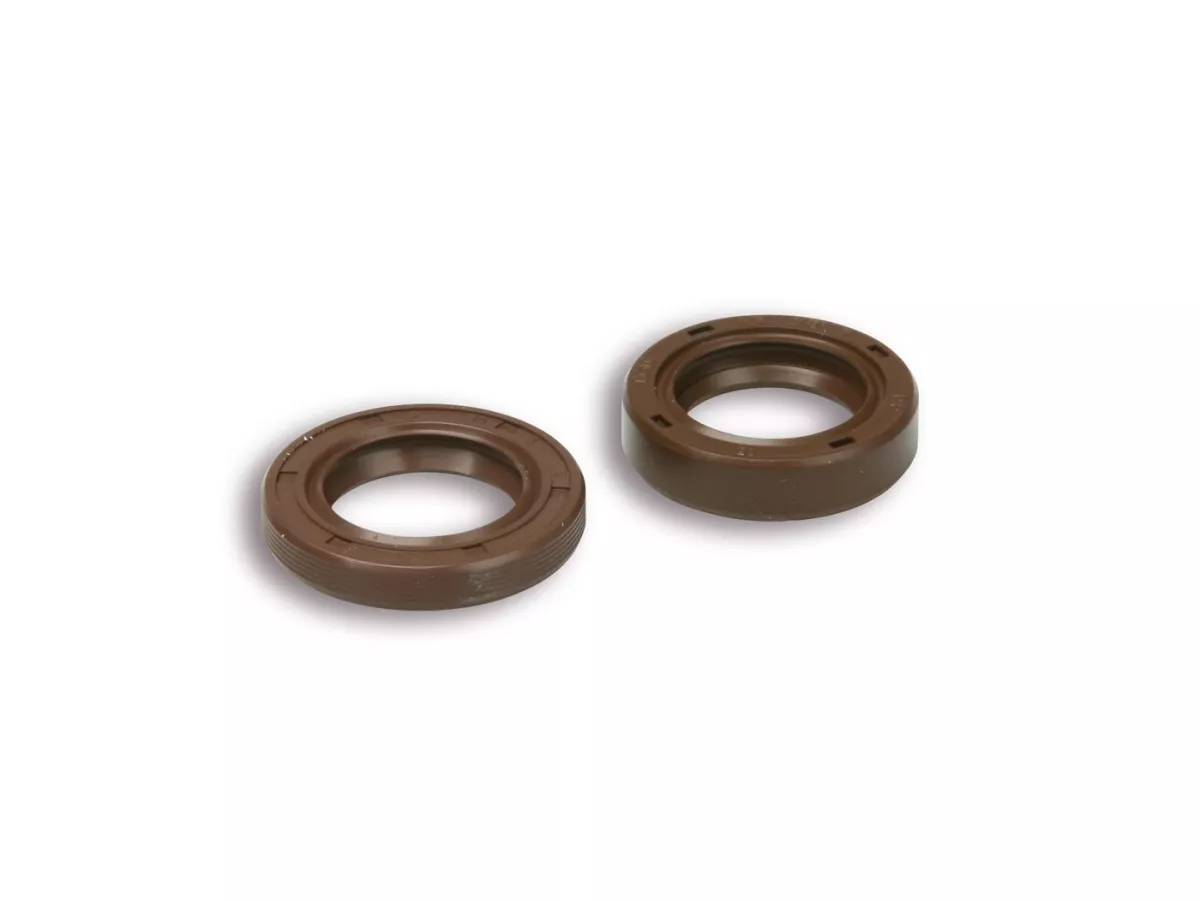 Oliekeerringen set voor krukas -MALOSSI C-/RC-One 19x30x5mm, 18x28x7 mm FKM- Piaggio 50 ccm 2-takt