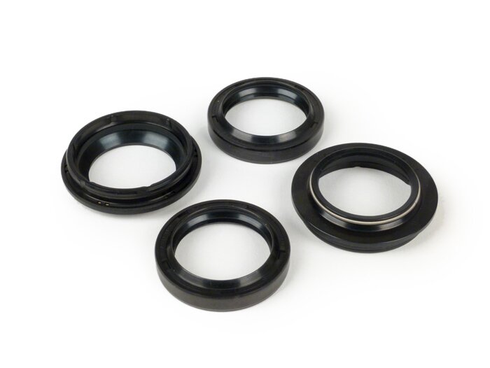 Sats dammring + gaffel med tätningsring -MALOSSI F32S- inre Ø=31,75mm