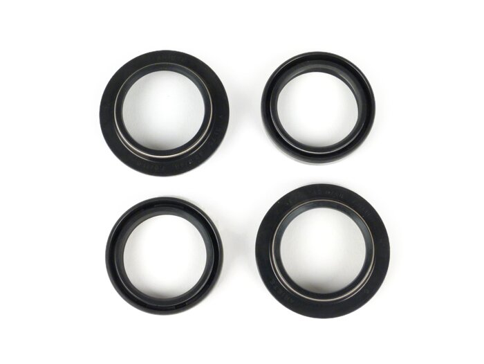 Sats dammring + gaffel med tätningsring -MALOSSI F32S- inre Ø=31,75mm