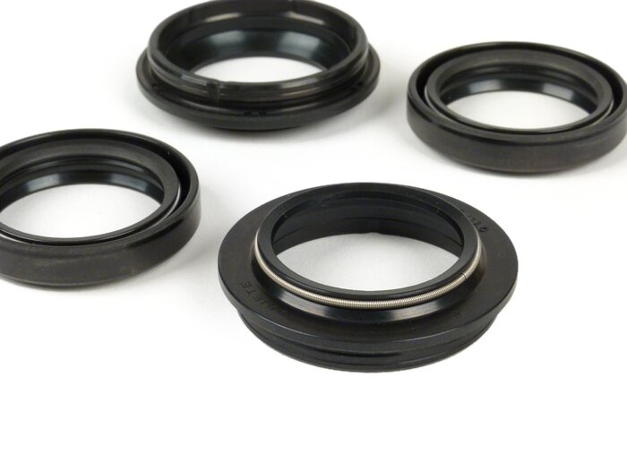 Sats dammring + gaffel med tätningsring -MALOSSI F32S- inre Ø=31,75mm