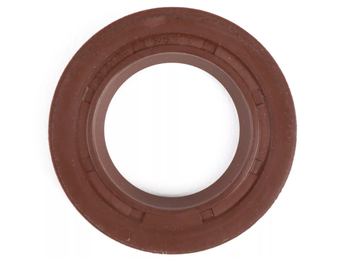 Paraolio 20x30x5/6.1mm -MALOSSI FKM- (utilizzato per albero motore lato alternatore Minarelli 50 ccm (tipo MA, MY, CW, CA, CY), CPI 50 ccm)