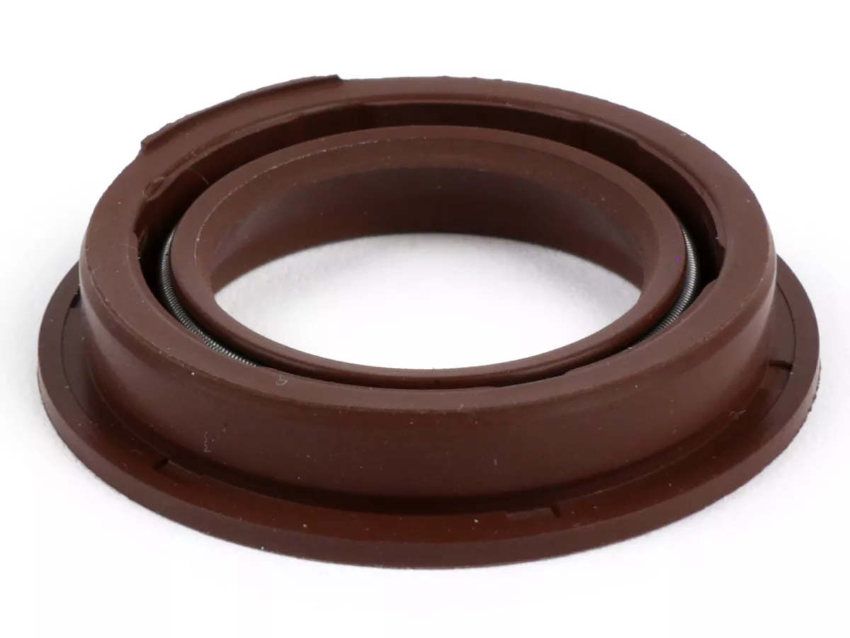 Paraolio 20x30x5/6.1mm -MALOSSI FKM- (utilizzato per albero motore lato alternatore Minarelli 50 ccm (tipo MA, MY, CW, CA, CY), CPI 50 ccm)