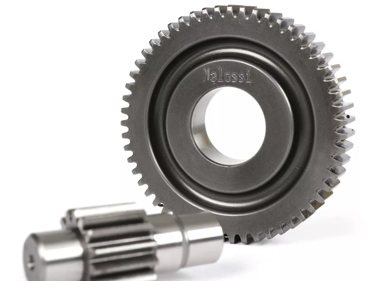 Getriebe sekundär -MALOSSI- Piaggio 50 ccm- 15/55 (1:3,66) -  Vespa Primavera 50 3V iGet (Euro4, CA03M, 2018-), Primavera 50 4V (Euro2, C532M), Sprint 50 3V iGet (Euro4, CA01M, 2018-), Sprint 50 4V (Euro2), Piaggio Liberty 50 iGet (Euro3/4, C541M/CA11M),