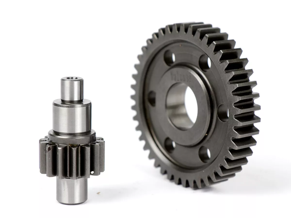 Växellåda sekundär -MALOSSI- Minarelli 50 ccm 2T MA/MY- 14/43 = 1:3.07