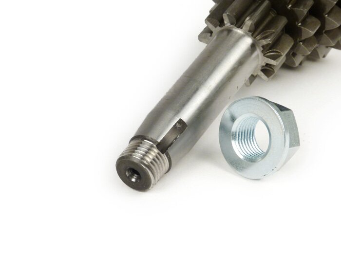 Gear cluster -MALOSSI Sport- Vespa V50, PV125, ET3, PK50, PK80, PK125 S-XL - 10-14-17-20 teeth (used with genuine gear box, shortens 3rd and 4th gear)