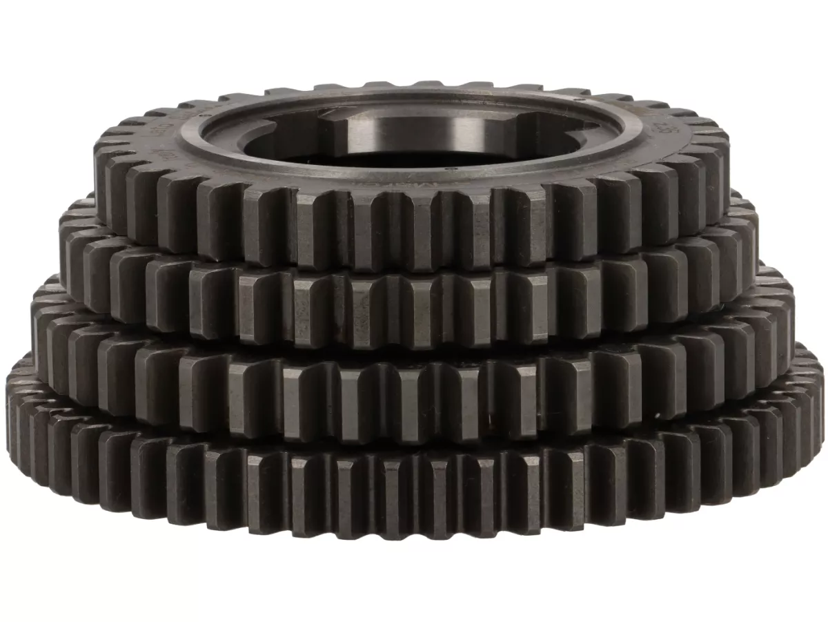 Gear set -MALOSSI ORIGINAL- Vespa PX Lusso (1984-) 125-150-200cc - 57, 42, 38 dan 35 gigi