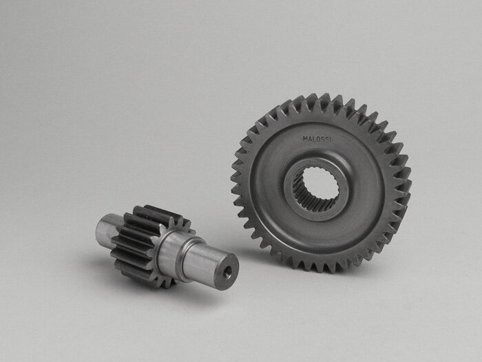Secondary gears -MALOSSI- Aprilia SR125/150, Piaggio Typhoon125X, Hexagon LX125 (ZAPM05), Skipper125 (ZAPM13), Skipper150 (ZAPM13), Gilera Runner FX125 (ZAPM07), Italjet Dragster125 (DR5010) (2nd version toothed) - 15/41 = 1:2.73