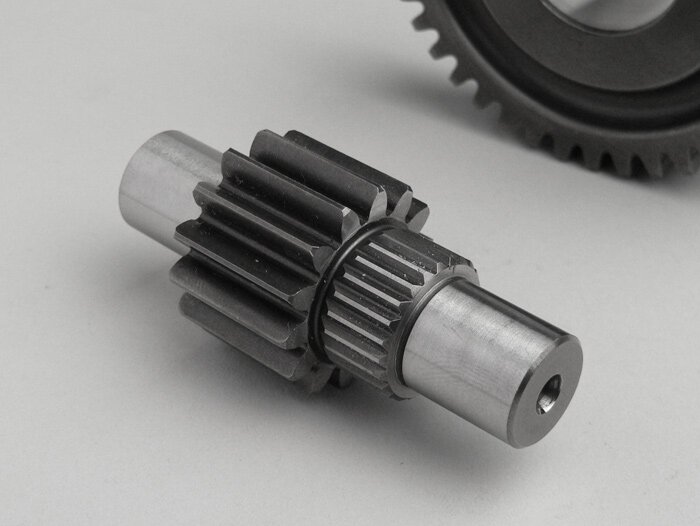 Gearbox sekunder -MALOSSI- Gilera Runner FXR180 (ZAPM08), Piaggio Hexagon LXT180 (ZAPM06), Italjet Dragster180 (DR5810) - (versi ke-2 yang ditekan) - 14/43 = 1:3.07