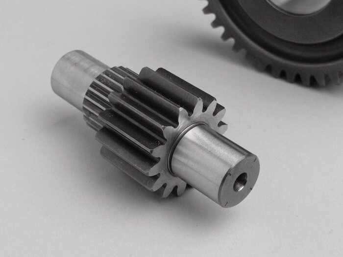 Gearbox sekunder -MALOSSI- Gilera Runner FXR180 (ZAPM08), Piaggio Hexagon LXT180 (ZAPM06), Italjet Dragster180 (DR5810) - (versi ke-2 yang ditekan) - 14/43 = 1:3.07