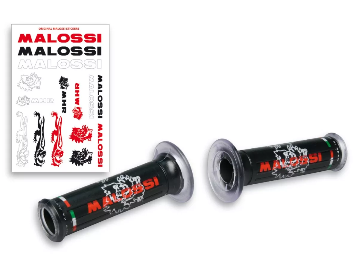 Maniglie -MALOSSI- Ø=22/24mm - nero