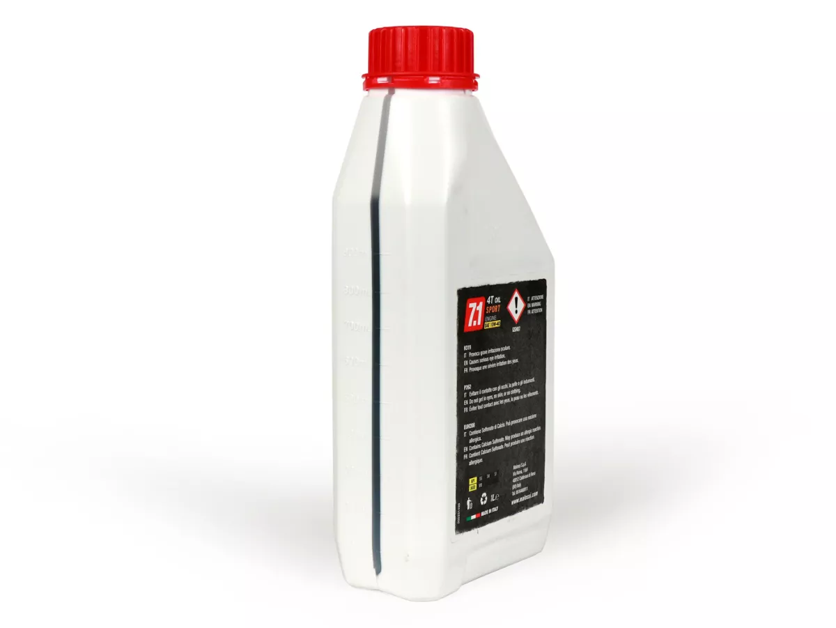 Olie - Motorolie -MALOSSI 7.1 Sport (SAE 10W-40)- 4-takt synthetisch - 1000ml