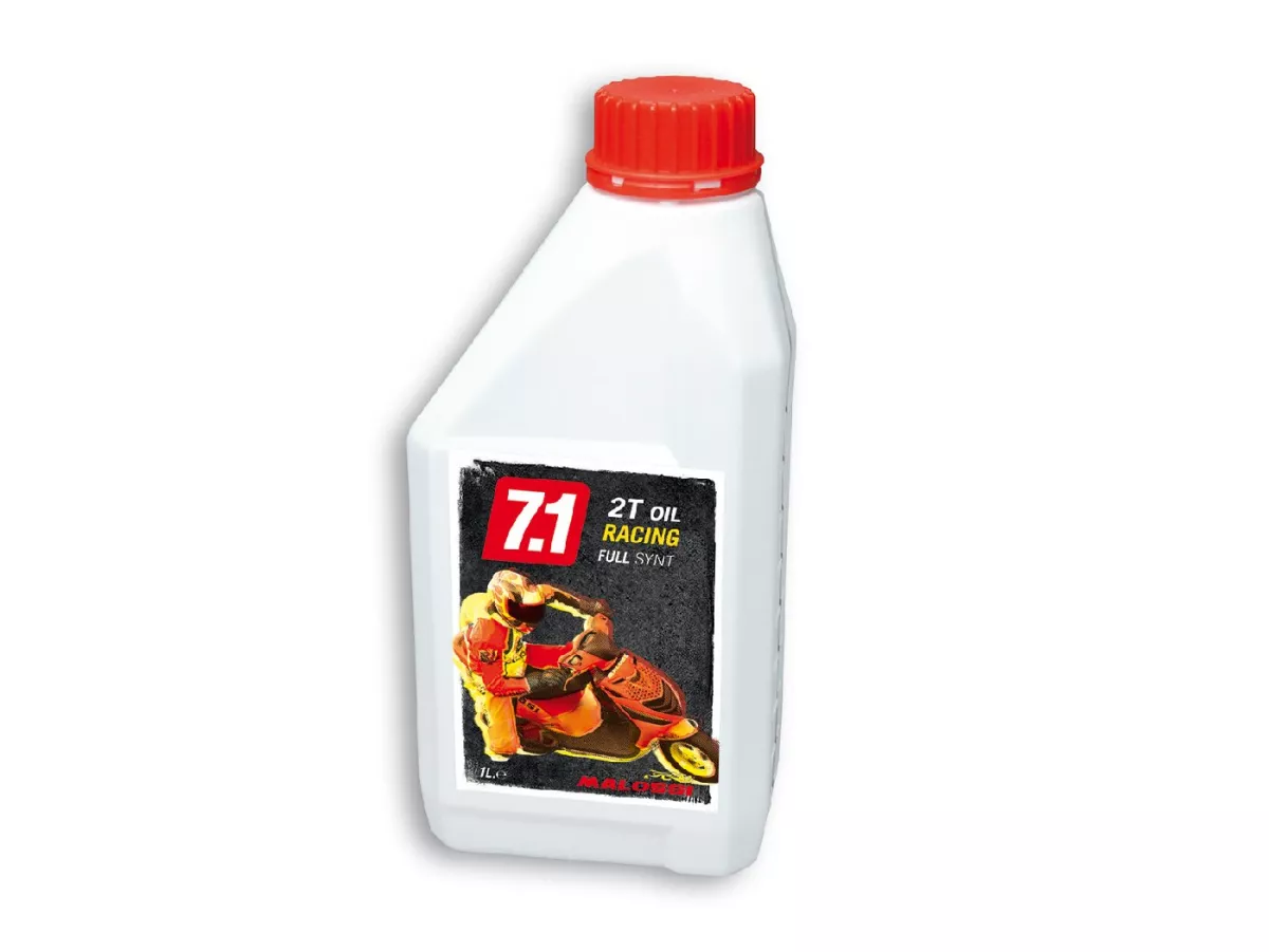 Aceite -MALOSSI 7.1 Racing (SAE 20W-30)- 2 tiempos totalmente sintético - 1000ml