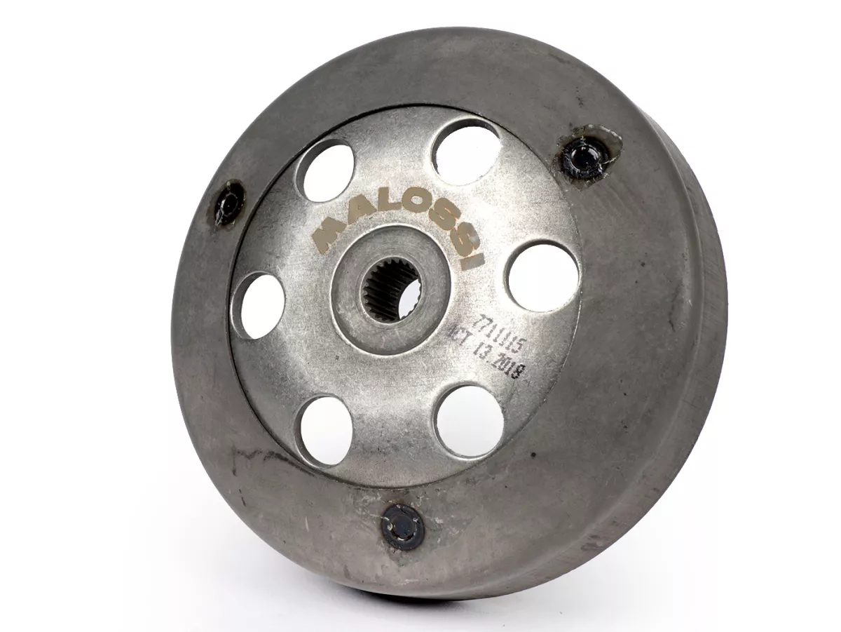 Campana frizione -MALOSSI Campana frizione- Piaggio/Gilera 50-100 ccm (2 tempi, 4 tempi), Peugeot 50 ccm, Kymco 50 ccm, SYM 50 ccm, GY6 (4 tempi) 50ccm Ø=107mm
