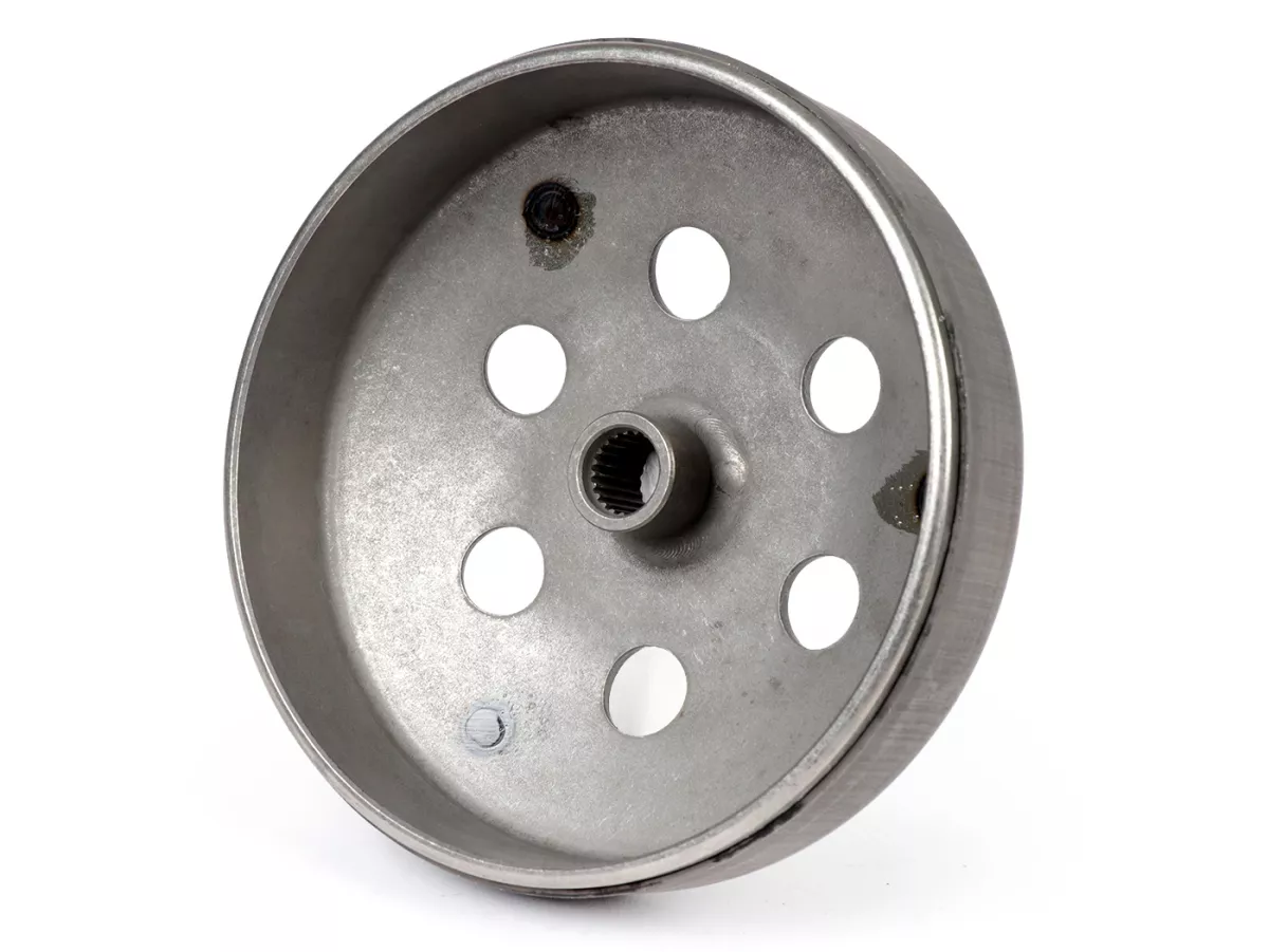 Campana frizione -MALOSSI Campana frizione- Piaggio/Gilera 50-100 ccm (2 tempi, 4 tempi), Peugeot 50 ccm, Kymco 50 ccm, SYM 50 ccm, GY6 (4 tempi) 50ccm Ø=107mm