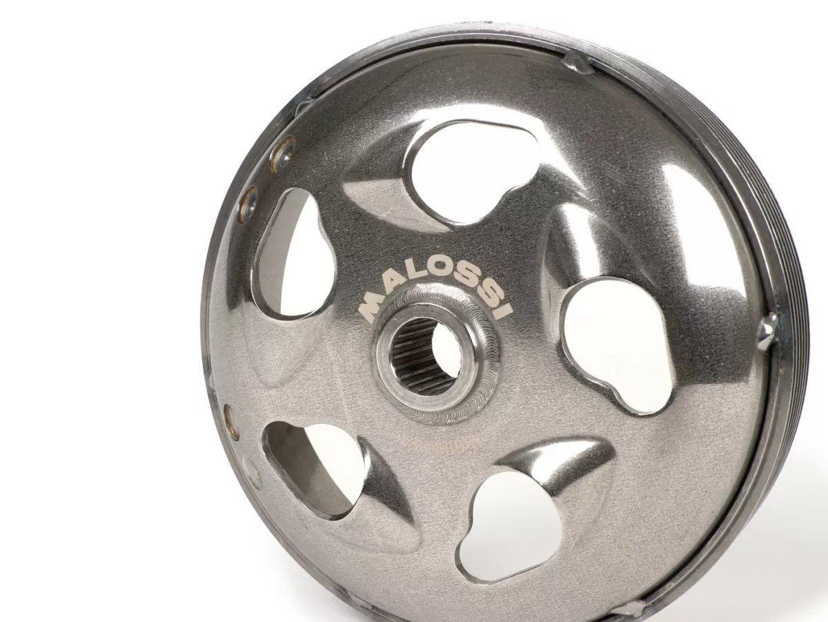 Kopplingsklocka -MALOSSI Maxi Clutch Bell Ø134mm- Vespa GT 250 (ZAPM45102), Vespa GT L 125 (ZAPM31100, ZAPM31101), Vespa GT L 200 (ZAPM31200), Vespa GTS 125 (ZAPM31300), Vespa GTS 250 (ZAPM45100, ZAPM45101), Vespa GTS 300 (ZAPM45200, ZAPM45202, ZAPMA3300)
