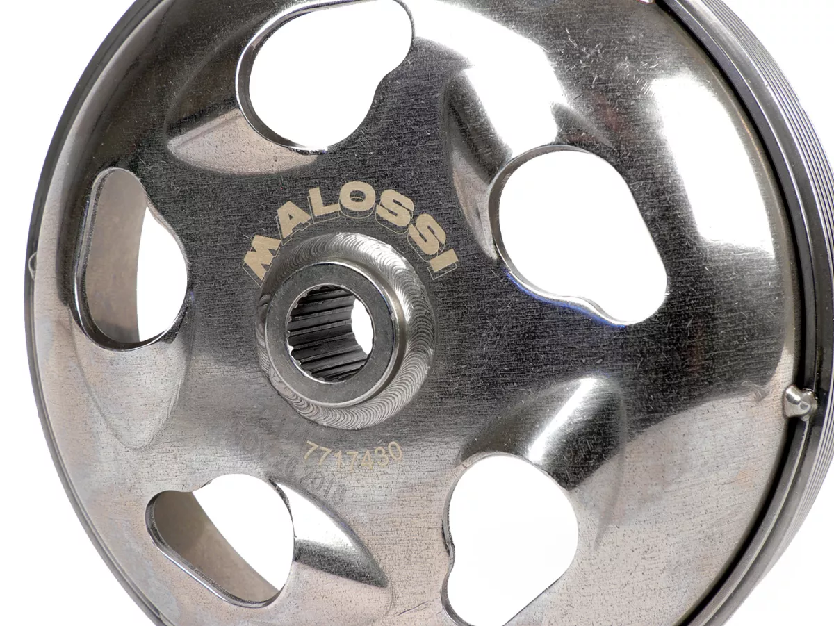 Koppelingshuis -MALOSSI Maxi Wing koppelingshuis- Ø134mm - VESPA GTS 125-150 Euro4 2017-2020, PIAGGIO Medley 125-150 Euro4 2017-2020