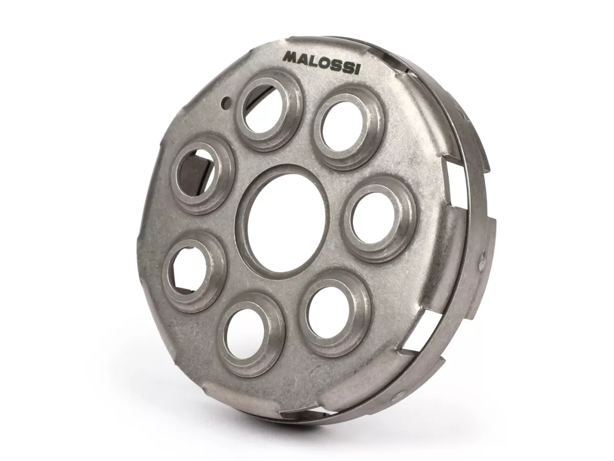Kopplingskorg -MALOSSI Power Up Clutch Ø109,5mm Vespa typ 7 fjädrar (Rally200, PX200, T5 125cc)