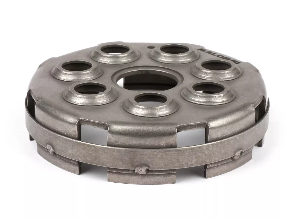 Kopplingskorg -MALOSSI Power Up Clutch Ø109,5mm Vespa typ 7 fjädrar (Rally200, PX200, T5 125cc)