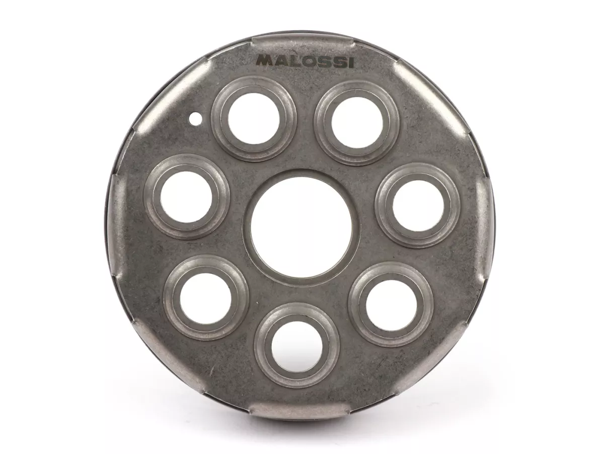 Kopplingskorg -MALOSSI Power Up Clutch Ø109,5mm Vespa typ 7 fjädrar (Rally200, PX200, T5 125cc)