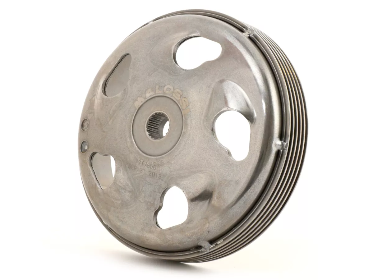 Kopplingsklocka -MALOSSI Maxi Clutch Bell Ø125mm, 950 gr. - MBK Ocito 125 (Euro3), YAMAHA Aerox 155 NVX (2017-, Euro4), NMax 125 (-2016, Euro3, E353E), NMax 125 (2017-, Euro4, E3X7E), NMax 155 (-2016, Euro3), NMax 155 (2017-, Euro4), Tricity 125 (2017-, E