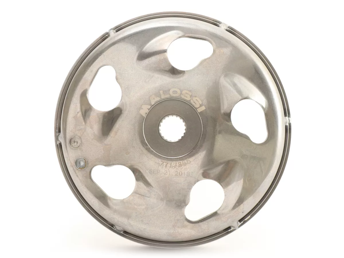 Kopplingsklocka -MALOSSI Maxi Clutch Bell Ø125mm, 950 gr. - MBK Ocito 125 (Euro3), YAMAHA Aerox 155 NVX (2017-, Euro4), NMax 125 (-2016, Euro3, E353E), NMax 125 (2017-, Euro4, E3X7E), NMax 155 (-2016, Euro3), NMax 155 (2017-, Euro4), Tricity 125 (2017-, E